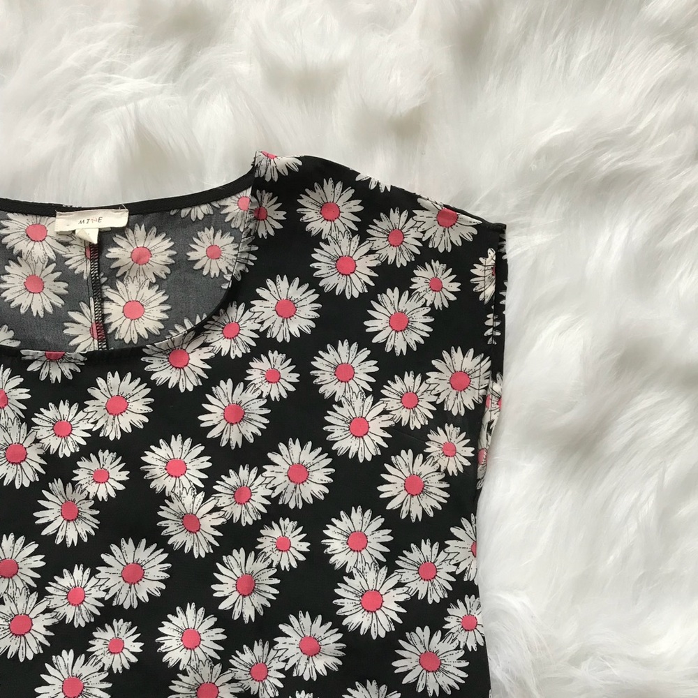 Sheer crop top( hits top of my waist I am 5'11)